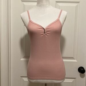 American Eagle Outfitters Pink Soft & Sexy Rib Tank Top
